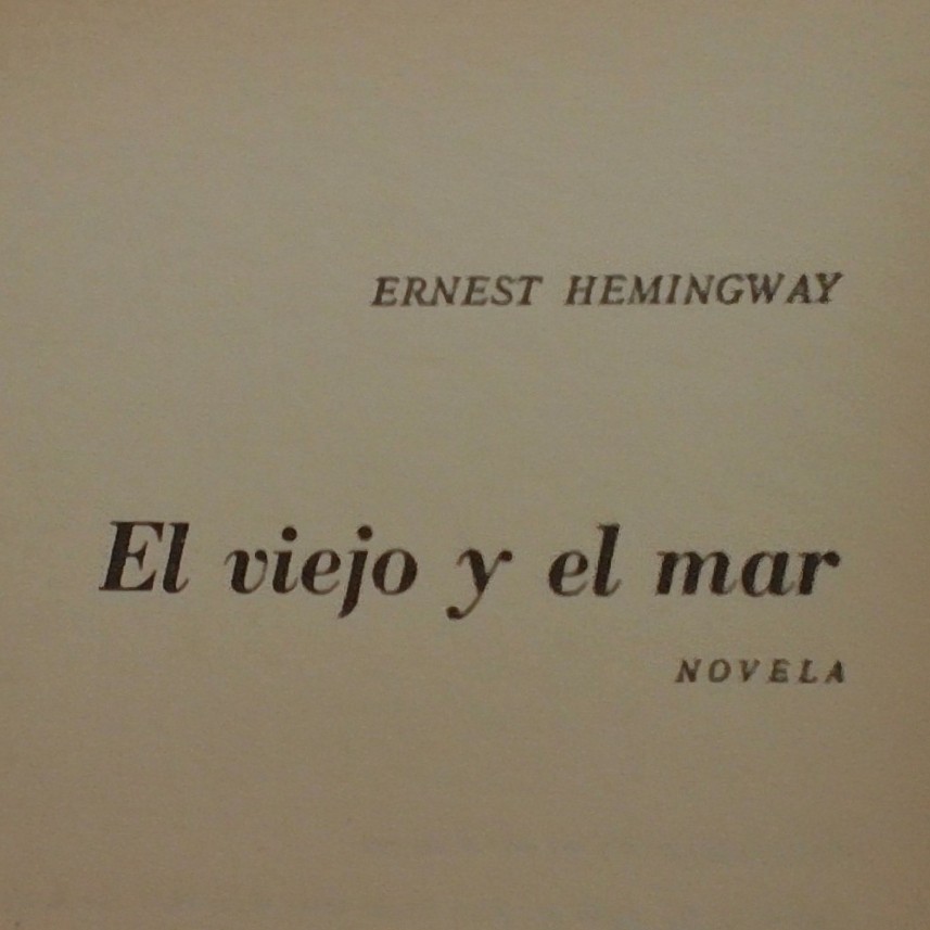 El viejo y el mar